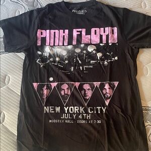 Pink Floyd Black and Pink NYC Concert Tee